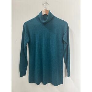 Talbots Merino Wool Turtleneck Sweater Classic Minimalist Elevated Basic XS NWT